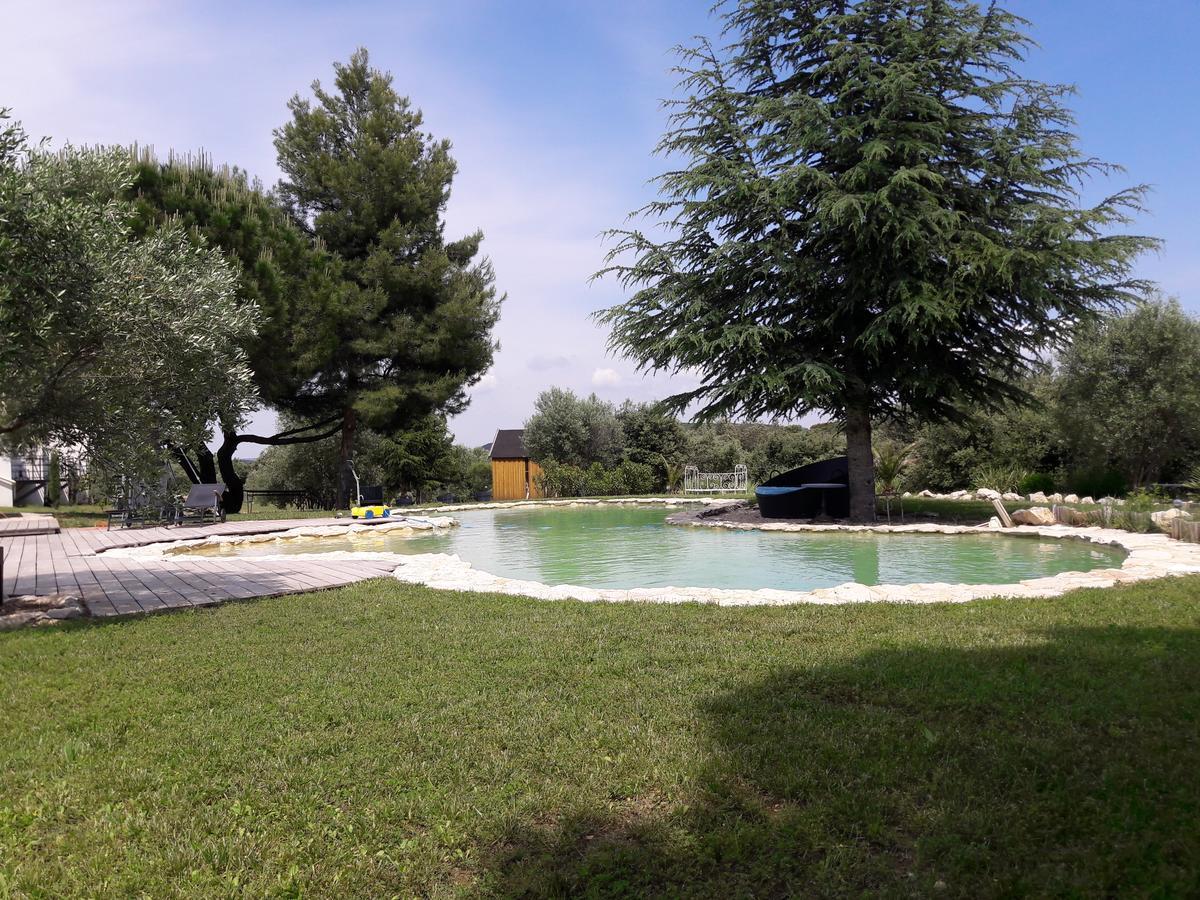 La Lune O Collines - Gite Villa Lédenon Esterno foto