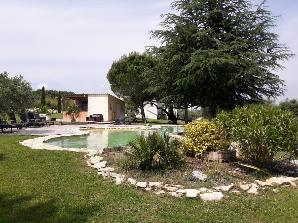 La Lune O Collines - Gite Villa Lédenon Esterno foto
